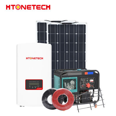 2400wh Solar Hybrid Power Systems Commercial Solar Power System 45Kw