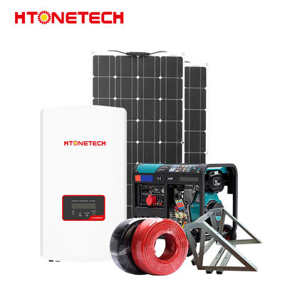 Self Identification Solar Hybrid Power Systems Diesel Generator Set 25 Kva