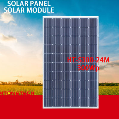 300W Solar Photovoltaic Panel Crystalline Solar Cells ISO CE