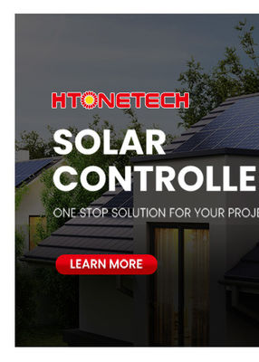 HT-K20-10A MPPT Positve Grounding Solar Charge Controller 8V-32V